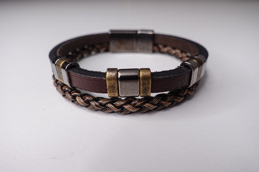 Metro Edge - Leather Bracelet